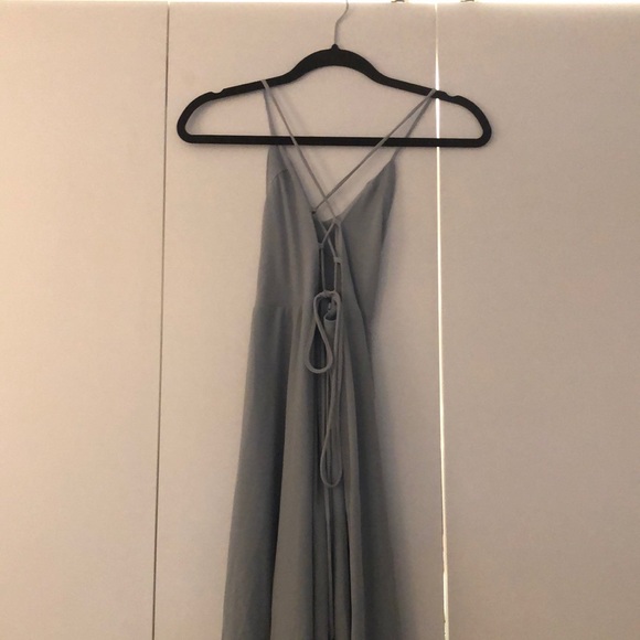 Show Me Your MuMu Dresses & Skirts - Godshaw dress in Steel Blue. Worn once. Not hemmed.